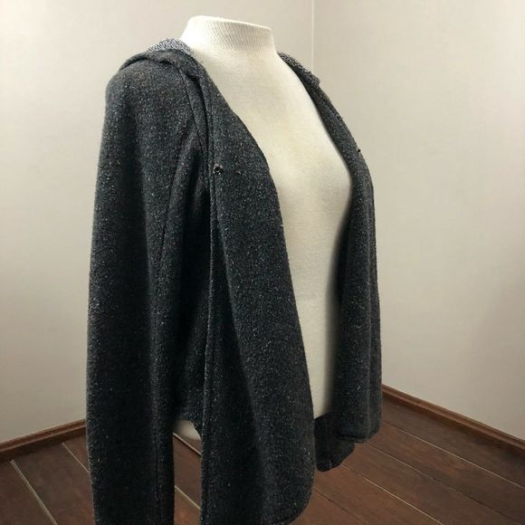 Volcom Woman Knit Flowy Cardigan Sweater Size S/P - Picture 6 of 8